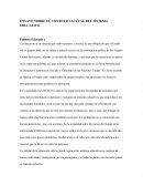 ENSAYO SOBRE EL CONTEXTO ACTUAL DEL SISTEMA EDUCATIVO
