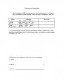Evaluación de Matemática 4 grado