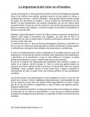 La importancia del color en el hombre