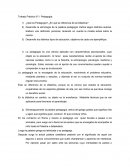 Trabajo Práctico N°1: Pedagogía