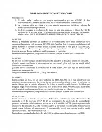 TALLER TGP COMPETENCIA - NOTIFICACIONES. Página 1