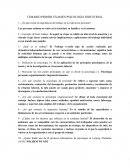 Como esta ekl Tmeario Psicologia