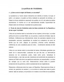 Examen de la Política de Aristóteles.