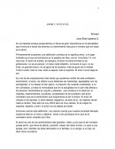 Amor y juventud. Ensayo