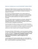 Diferencias y similitudes entre la teoría de IGOR ANSOFF Y MICHAEL PORTER