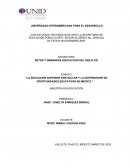 LA EDUCACIÓN SUPERIOR PARTICULAR Y LA DISTRIBUCIÓN DE OPORTUNIDADES EDUCATIVAS EN MÉXICO