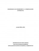 NECESIDADES DE LOS CONSUMIDORES Vs LA COMERCIALIZACIÒN DE PRODUCTOS