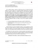 COMISIÓN MIXTA DEL REGLAMENTO INTERIOR DE TRABAJO
