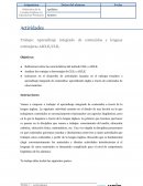 Aprendizaje integrado de contenidos y lenguas extranjeras AICLE/CLIL