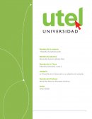 Unidad # La Filosofía de la Educación y su objetivo de estudio