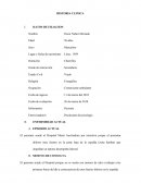 HISTORIA CLINICA PSICOPATOLOGICA