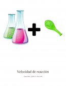 Velocidad de reacción de los globos