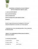 Ejemplo de Protodolo de Tesis