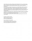 Poema y reflexion de lectura acerca del arte