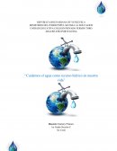 Cuidemos el agua como recurso hídrico en nuestra vida