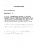 La mujer que perdió la cabeza Teatro Libélula Dorada