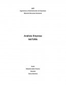 Fundamentos de la Administración Moderna Análisis Empresa NATURA
