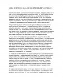 Amenaza de extinsion cada vez más cerca del espacio público