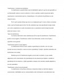 Transferencia y resolución de problemas. Transferencia positiva versus negativa