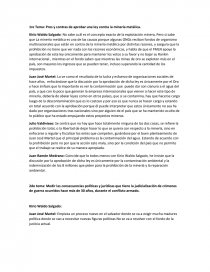 Tema: Pros y contras de aprobar una ley contra la minería metálica. Página 1