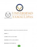 PRACTICA: MOVIMIENTO LINEAL CON ACELERACION CONSTANTE