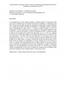 Trabajo infantil deserción y escolar