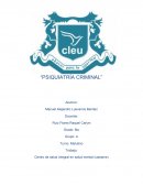 DESCR Centro de salud integral en salud mental (caisame)