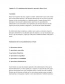 Capitulo No 17 la administración industrial y general de Henry Fayol