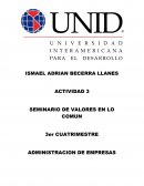 Proyecto Valores de la vida cotidiana