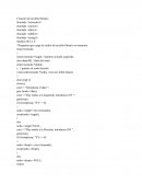 CREACION DE UN ARBOL BINARIO