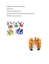 COMPORTAMIENTO ORGANIZACIONAL Factores intrínsecos y extrínsecos, dirección, intensidad y persistencia.. Página 1
