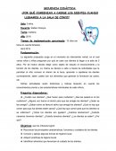 SECUENCIA DIDÁCTICA: ¿POR QUÉ COMIENZAN A CAERSE LOS DIENTES CUANDO LLEGAMOS A LA SALA DE CINCO?