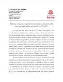 Obstáculos en el proceso de implementación de las medidas penales para la lucha contra la corrupción pública y privada de la Ley 1474 de 2011