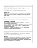 La ética del ingeniero en aspectos sociales, económicos y profesionales.