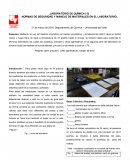LABORATORIO DE QUÍMICA I-Q. NORMAS DE SEGURIDAD Y MANEJO DE MATERIALES EN EL LABORATORIO