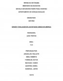 Origen y evolución de los Estados Unidos de America ORIGEN Y EVOLUCION DE LOS ESTADOS UNIDOS DE AMERICA