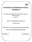 RETOS Y DEMANDAS DEL SIGLO XXI