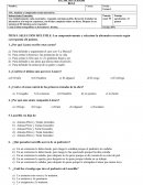 Prueba de control de Lectura El Lazarillo de Tormes