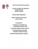 COSTOS PREDETERMINADOS Análisis