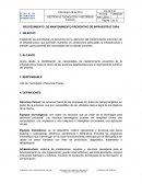PROCEDIMIENTO DE INFRAESTRUCTURA