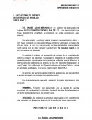 ESCRITO QUE CAUSE ESTADO UN SENTENCIA