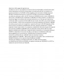 Determine el ISR a pagar del siguiente caso La Sultana, S.A. de C.V.