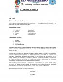 COMUNICADO Nos dirigimos a ustedes para saludarlos cordialmente y a la vez presentarles formalmente a los integrantes del Comité de la Promoción 2018.