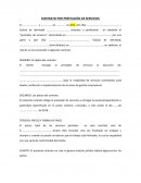 Comose da las Matrices CONTRATO POR PRESTACIÓN DE SERVICIOS