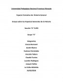Ensayo sobre los Aspectos Generales de la Historia