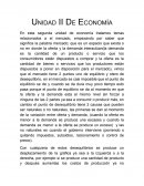 Unidad II De Economía