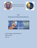 Reporte de la valoración Denver