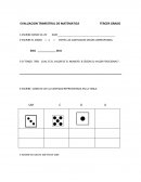 Evaluación de matemáticas de tercer grado
