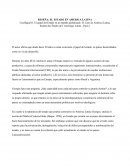 RESEÑA: EL ESTADO EN AMERICA LATINA