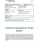 Actividad Investigación sobre la cadena de suministro de una empresa